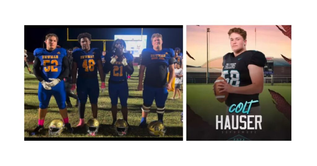 Colt Hauser High School Football Career