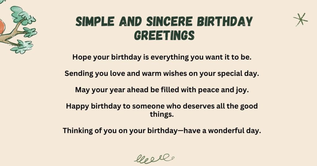 Birthday Wishes for Sister-in-Law Simple and Sincere Birthday Greetings