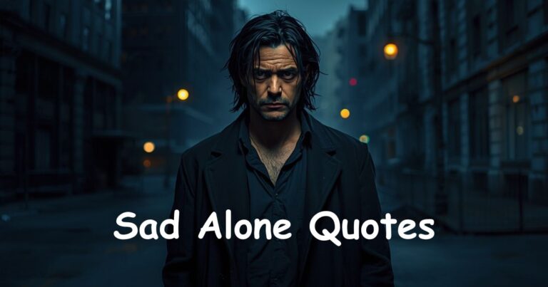 Sad Alone Quotes: For the Feeling That Has No Easy Name